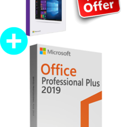Windows 10 PRO + Office2019 Professional Plus  Keys Pack